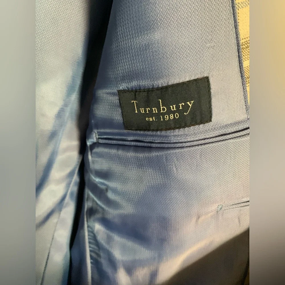 Turnbury‎ Plaid Gray Sport Coat with Classic Design